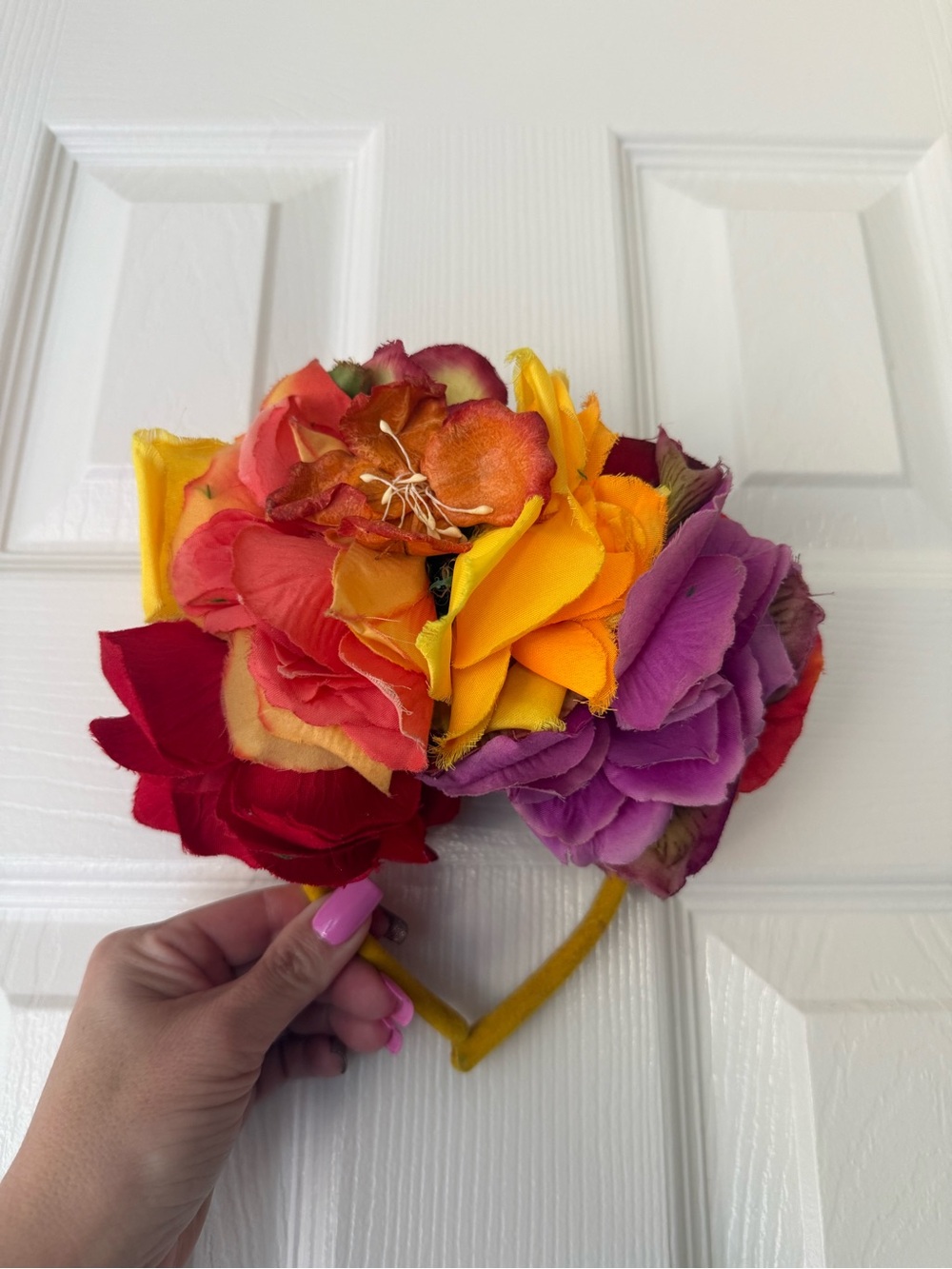 Dia de Los Muertos - Multicolor Floral Headband